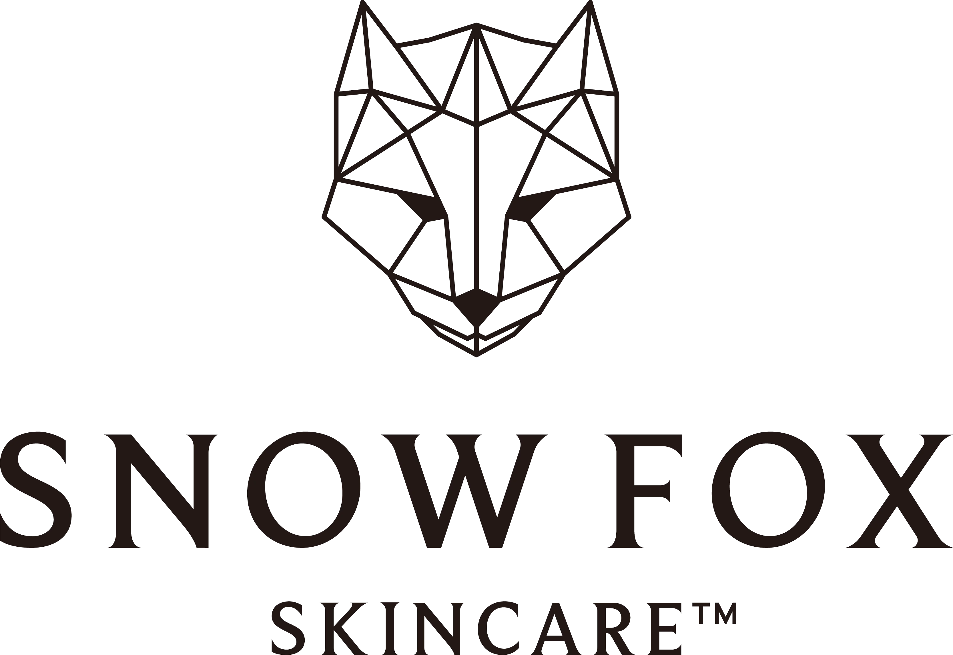 SNOW FOX SKINCARE Logo